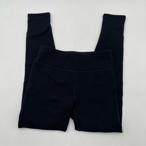 ATHLETA GIRL High rise polartec tight Black Leggings Winter Warm Sz Large 12